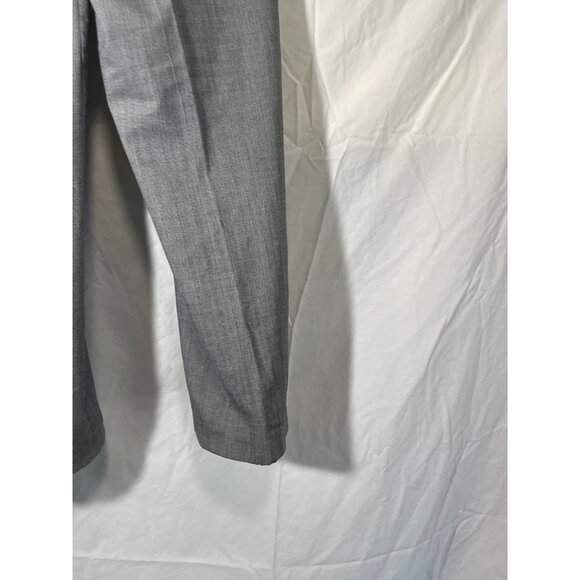 Dockers women's slacks pants size 10 med gray striped hooks zipper READ - Picture 13 of 13